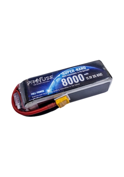 11.1v 3s Lipo Pil-batarya 8000mah 65c