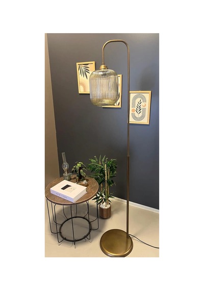 Luster Eskitme Lambader Metal Go Vde U Fleme Camlı Dekoratif Metal Tasarım S Ik Yerden Aydınlatm...