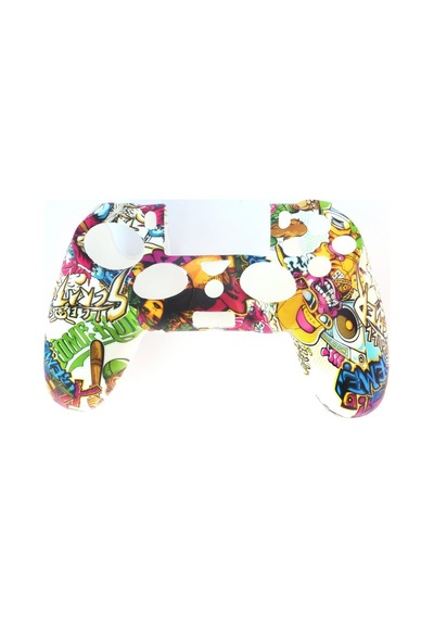 Playstation 4 Desenli Kol Koruyucu Silikon Kılıf 9p4