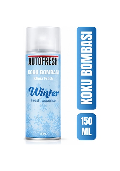 Klima Fresh Koku Bombası 150 Ml Winter Fresh Araç İçi Koku Giderici Sprey