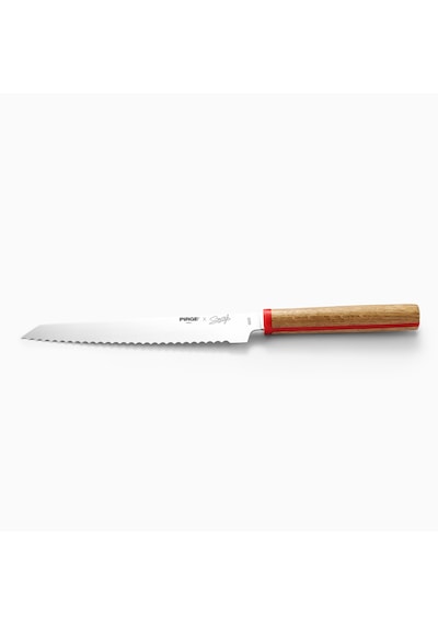 Pirge X Somer Sivrioğlu Sebze & Ekmek 2'li Bıçak Seti - 35257 Ahşap