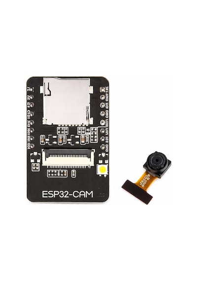 ESP32‐CAM WiFi Bluetooth Geliştirme Kartı + OV2640 Kamera Modülü