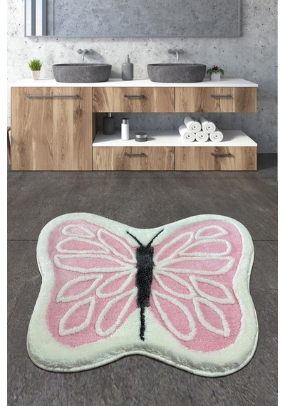 Common Pembe 70X100 Banyo Halısı