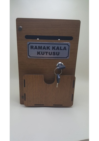 Cepli Ahşap Ramak Kala Kutusu