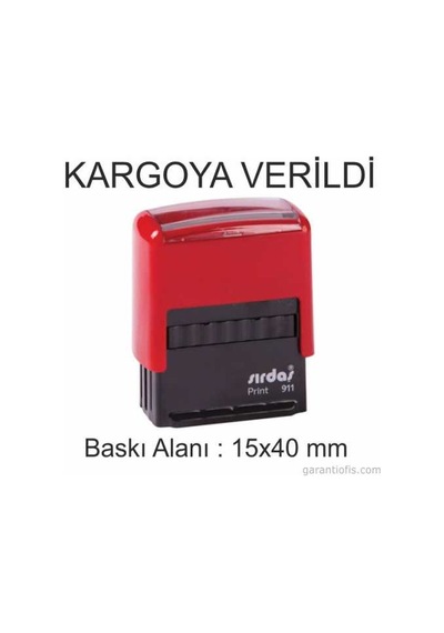Sırdaş Otomatik Kargoya Verildi Yazılı Kaşe