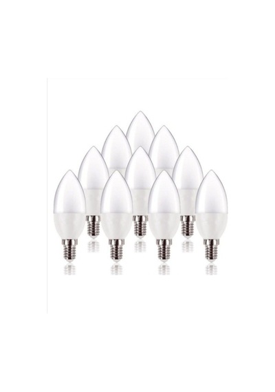 Forest 7W E14 Beyaz Işık 10 Adet Led Ampul