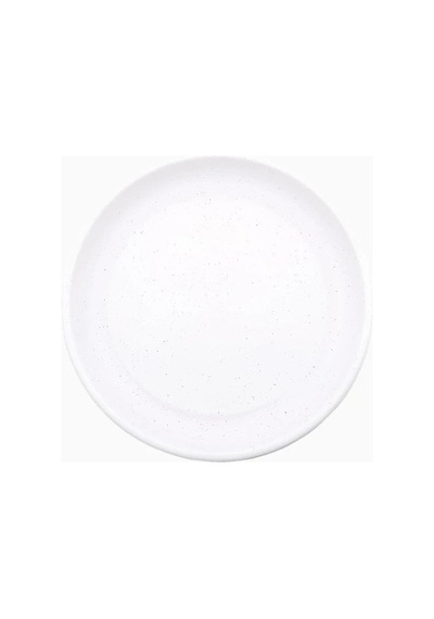 Barebones Rolled Enamelware Plate Kamp Mutfağı 4 Lü Emaye Tabak Mutfak Aksesuarları Beyaz