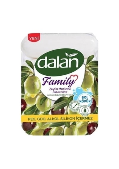 Dalan Family Zeytin Mucizesi Güzellik Sabunu 75 G X 4 Adet
