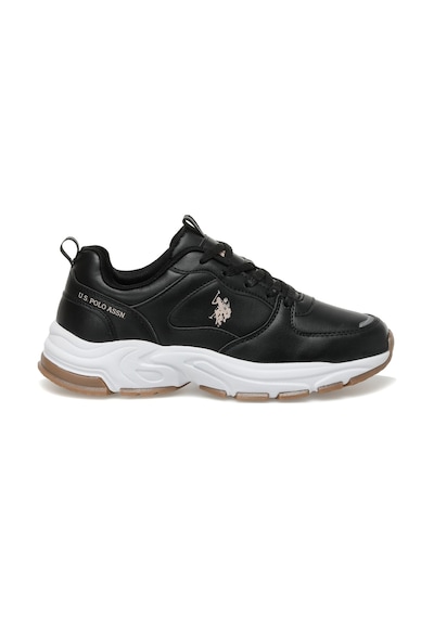 U.S. Polo Assn. SORLEY 2PR Siyah Kadın Sneaker Siyah