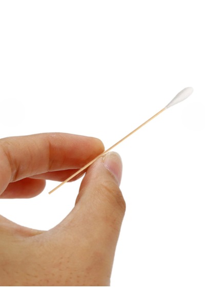 Eküvyon Çubuğu Non Steril Ahşap Pamuklu 15 Cm 100 Adet
