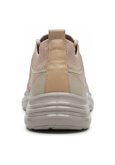 Daytex 1112 Erkek Siyah Triko Knit İthal Taban Sneaker Bej