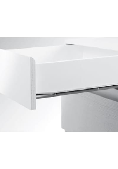 Samet 550 Mm Bantlı Metal Ray Set Beyaz