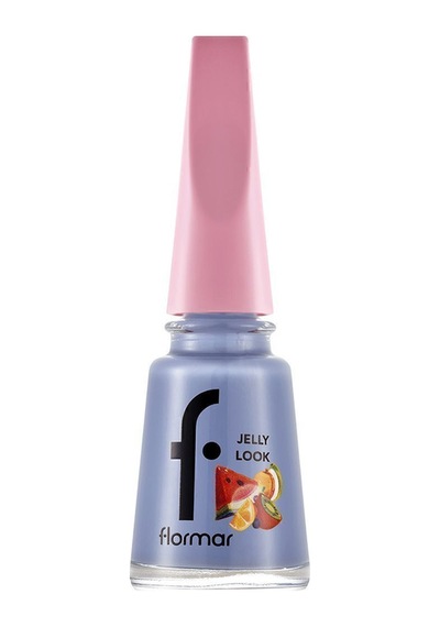 Flormar Juicy Fruits Jelly Look Yüksek Pigmentli & Parlak Bitişli Jel Görünümlü Oje Jl95 Honey Berry