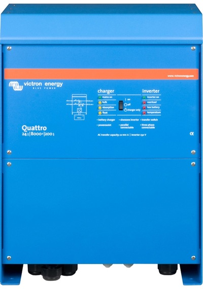 Victron Energy Quattro 24/8000/200-100/100 230V Ve.Bus