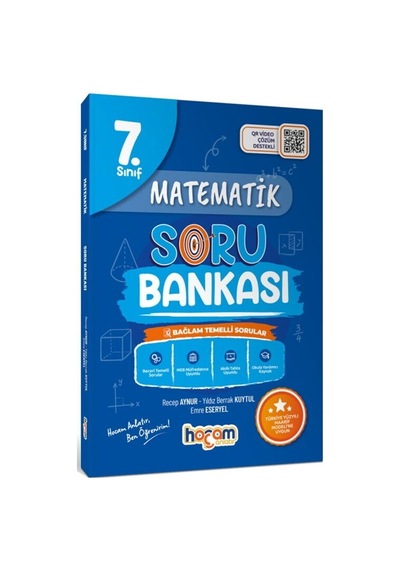 7. Sınıf Matematik Tamamı Video Çözümlü Soru Bankası Hocam Anlatır