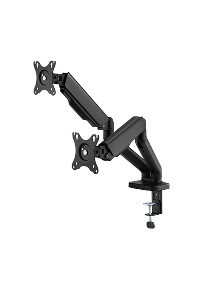 Çiftli Monitör Kolu 17-32 Inç Yaylı Dengeleyici 360 Döner Dual Monitor Stand 2x 9 Kg Kapasiteli