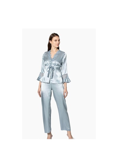 Pierre Cardin Kadın Saten Altılı Çeyiz Seti - 6025 Mist