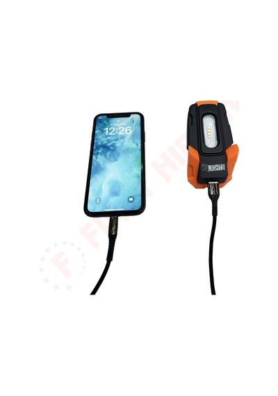 NTLights NTLE0200 Ledli Oto Tamir Feneri 200 Lümen Siyah - Turuncu
