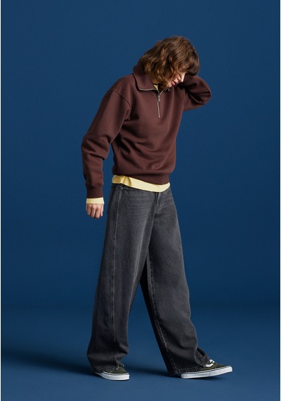 Colin's Colins Baggy Loose Fit Orta Bel Daralan Paça Kadın Black Denim Jean Pantolon Cl1083496 Q1.v3 Dn45308 Colin's Colins Baggy Loose Fit Orta Bel Daralan Paça Kadın Black Denim Jean Pantolon Cl1083496 Q1.v3 Dn45308
