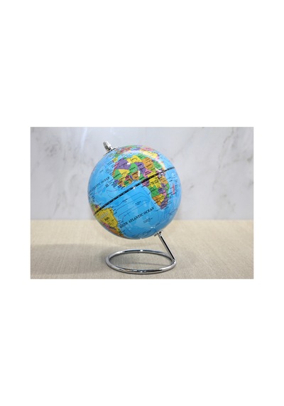1 Adet Dekoratif Masaüstü Dünya Küre Masaüstü Dekor, Ev Ve Ofis Aksesuarı, 14 Cm, Globe