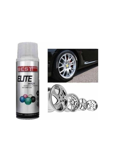 Best 400Ml Elite Jant Boyası Gümüş Gri Ral 9006
