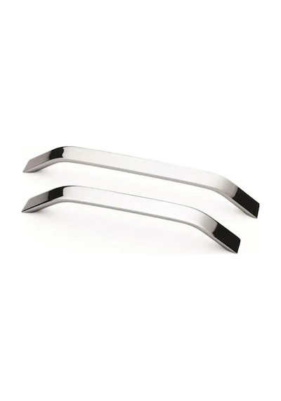 Eko Şahin Alüminyum Metal Lüks Modern Mobilya Çekmece Mutfak Dolabı Kulpu Krom 224mm Krom