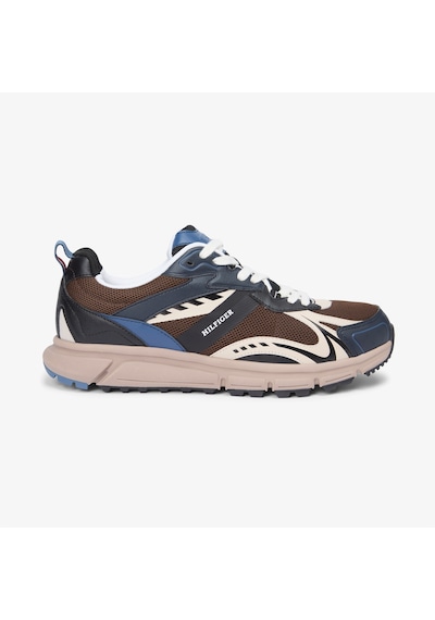 Tommy Hilfiger Tech Mix Erkek Kahverengi Spor Ayakkabı Fm0fm05843