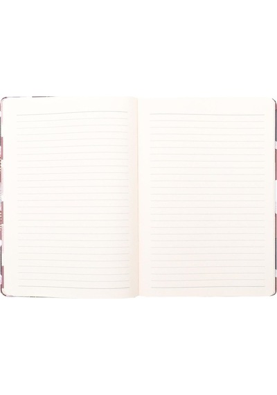 Keskin Color A5 Çizgili Defter Daily Notes Garden Flowers - Pembe
