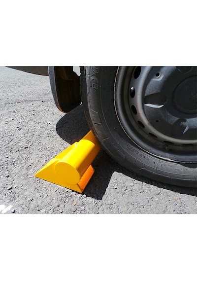Teker Yaslama Bariyeri Demir Otopark Bariyer Park Demiri Otopark Stoperi 60 Cm Ø76mm 2mm