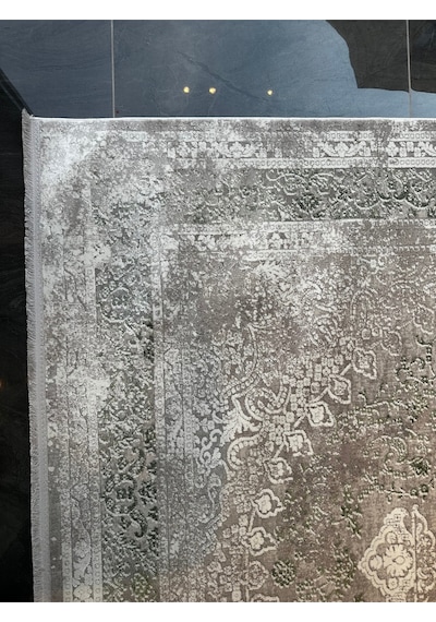 Tresor Halı Salon, Oturma, Yatak Odası Halısı Desen Kodu 34154-954 Gri-krem-yeşil