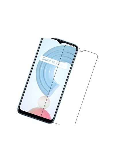 AnındaGelir Realme C21 (3 Adet) Kırılmaz Ekran Koruyucu Temperli Cam