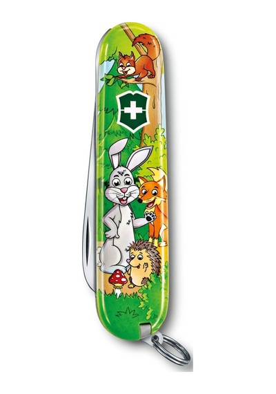 Victorinox My First Tavşan Desenli Kamp Çakı-Boyama Kitabı 0.2373.E2 Çok Renkli
