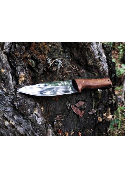 Sk101 Bushcraft Av Kamp Doğa Bıçağı - Yatağan El Yapımı Kahverengi