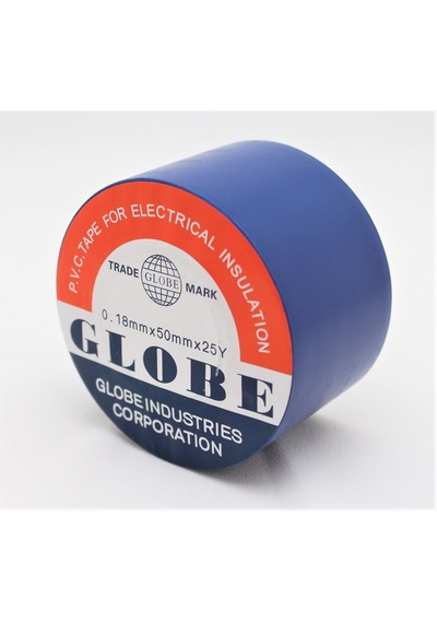 Globe Pvc Elektrik İzolasyon Bant "0.18x50x25yrds" Lacivert