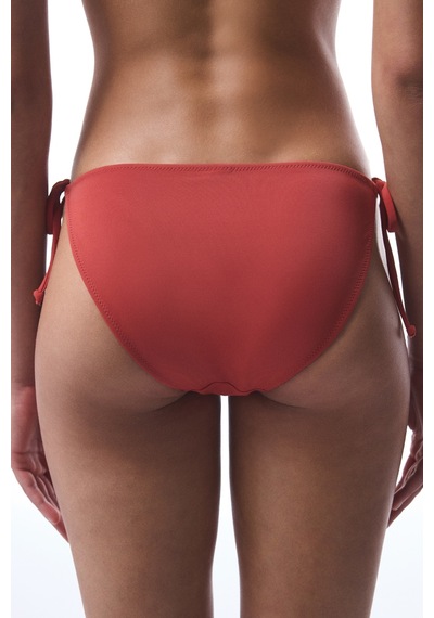 Penti Tarçın Rengi Bağlamalı Düşük Bel Bikini Altı