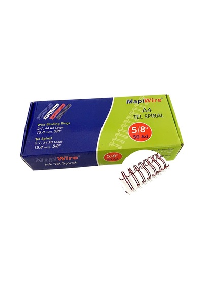 Mapiwire 5/8 Kutu Tel M.kırmız50 Ad.