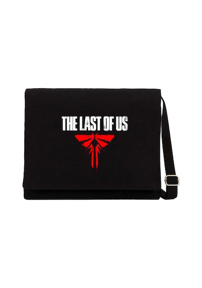 The Last Of Us Blood Siyah Kanvas Postacı Çantası