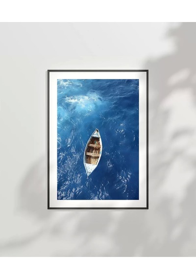 Çerçevesiz Poster Denizin Kalbinde