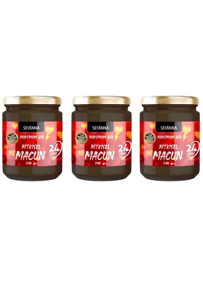 Ginsengli Ballı Mesir Atom Kuvvet1 Macunu 3x240 Gr