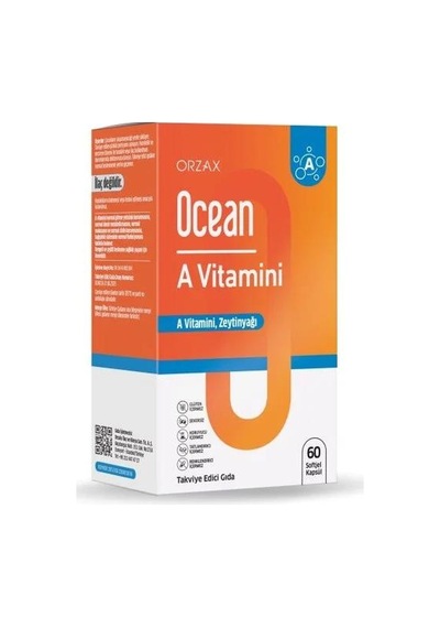 Ocean Vitamin A 60 Kapsül