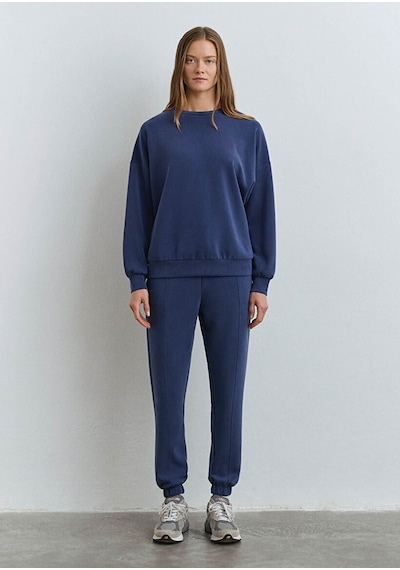 Mavi Oversize Lacivert Kadın Sweatshirt M168837-70491 Lacivert