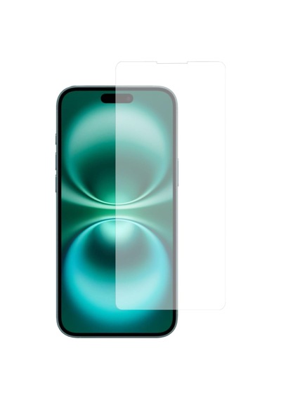 Apple Uyumlu   iPhone 16 Plus İle Ekran Koruyucu Şeffaf Temperli Kırılmaz Cam Ekran Koruyucu
