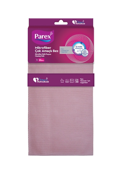 Mikrofiber Çok Amaçlı Bez Pembe Diğer