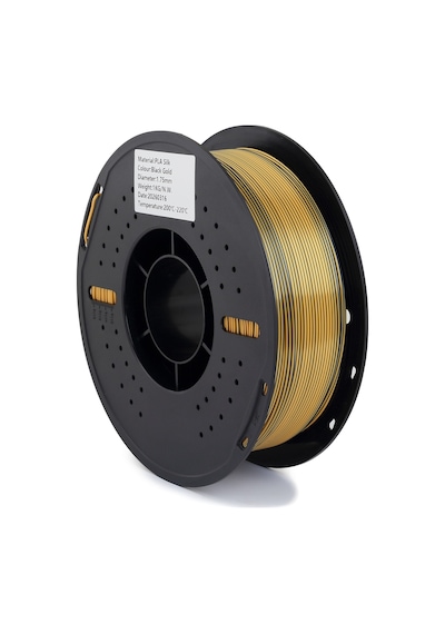 Filamix Magic Silk Çift Renk Pla Filament Siyah-altın 1.75mm 1kg