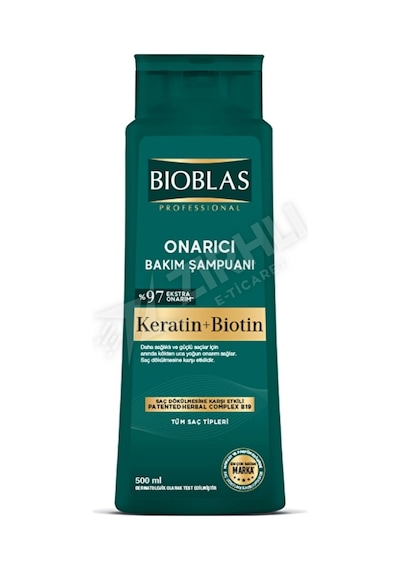 3 Adet Bioblas Şampuan Keratin & Biotin 500 Ml