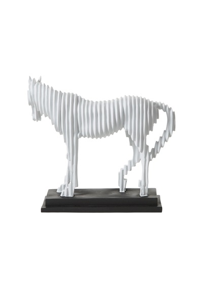 Mudo Home Whıte Horse Biblo 16x35x32 Cm