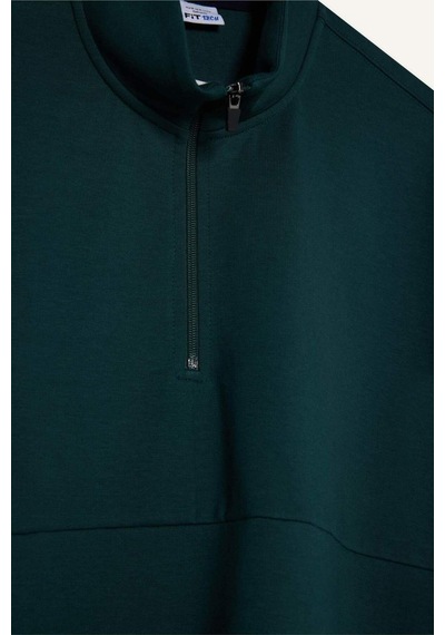 Defacto Standart Fit Sweatshirt G8676ax25wngn536 Yeşil-gn536
