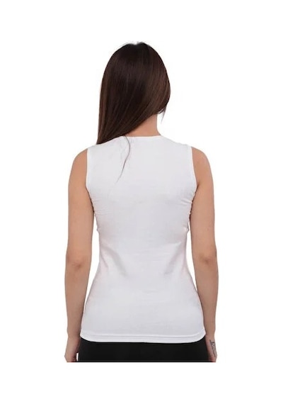 Lukitus Elit 2201 Pamuk Elastan Kolsuz Body Beyaz 2 Adet
