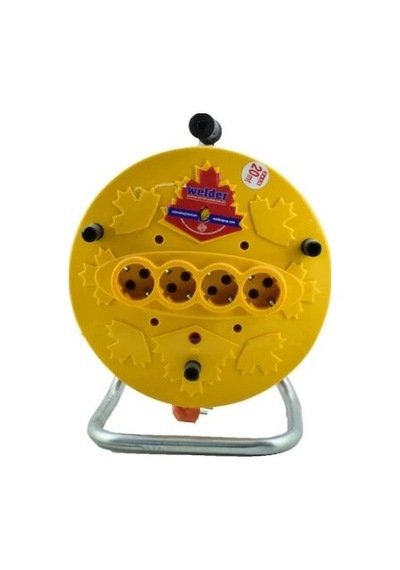 Cca Ct 20m Makaralı Uzatma Kablo 3x1.5mm 0-2