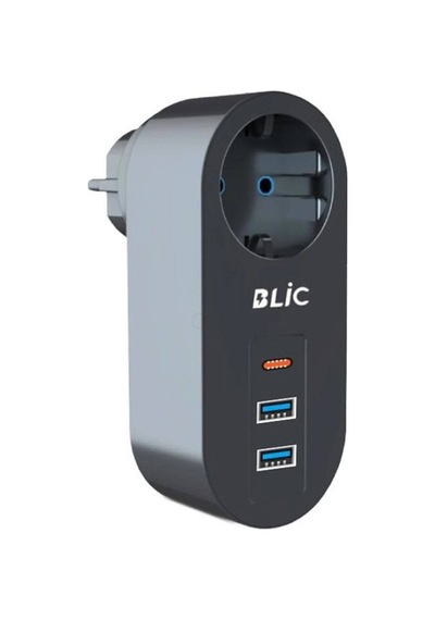 Ftr-07 2xusb 1xtypec Termal Akım Korumalı Isıya Dayanıklı Tekli Priz Evimdeyokyok Diğer